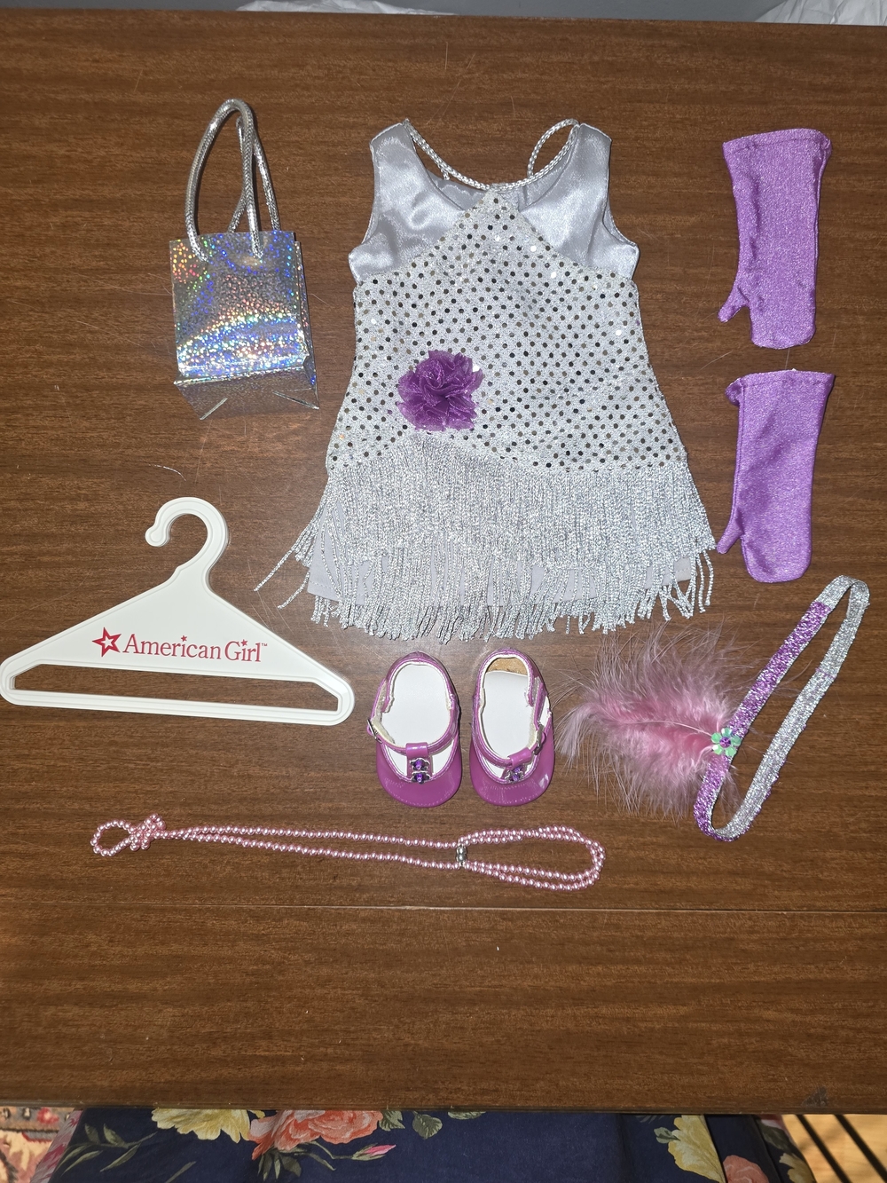 American Girl doll flapper costume